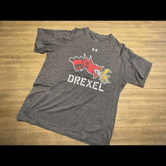 Under Armour, Drexel Dry-Fit Tee (S) - Picture 1 of 1